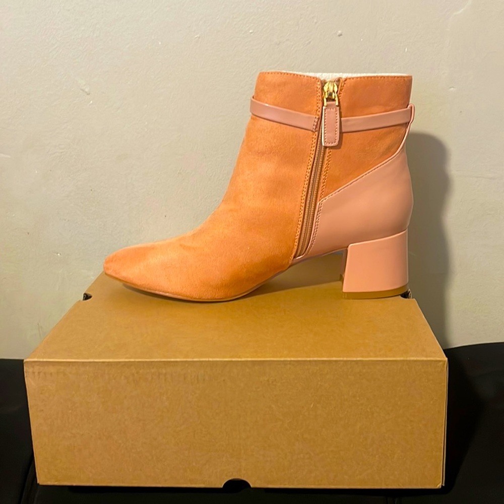 Coutgo women’s ankle booties size 8 fall/winter fashion